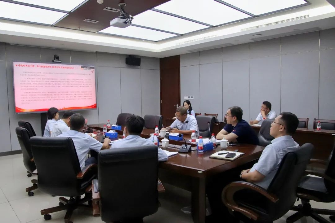 海南礦業(yè)傳達學習貫徹黨的二十屆三中全會精神