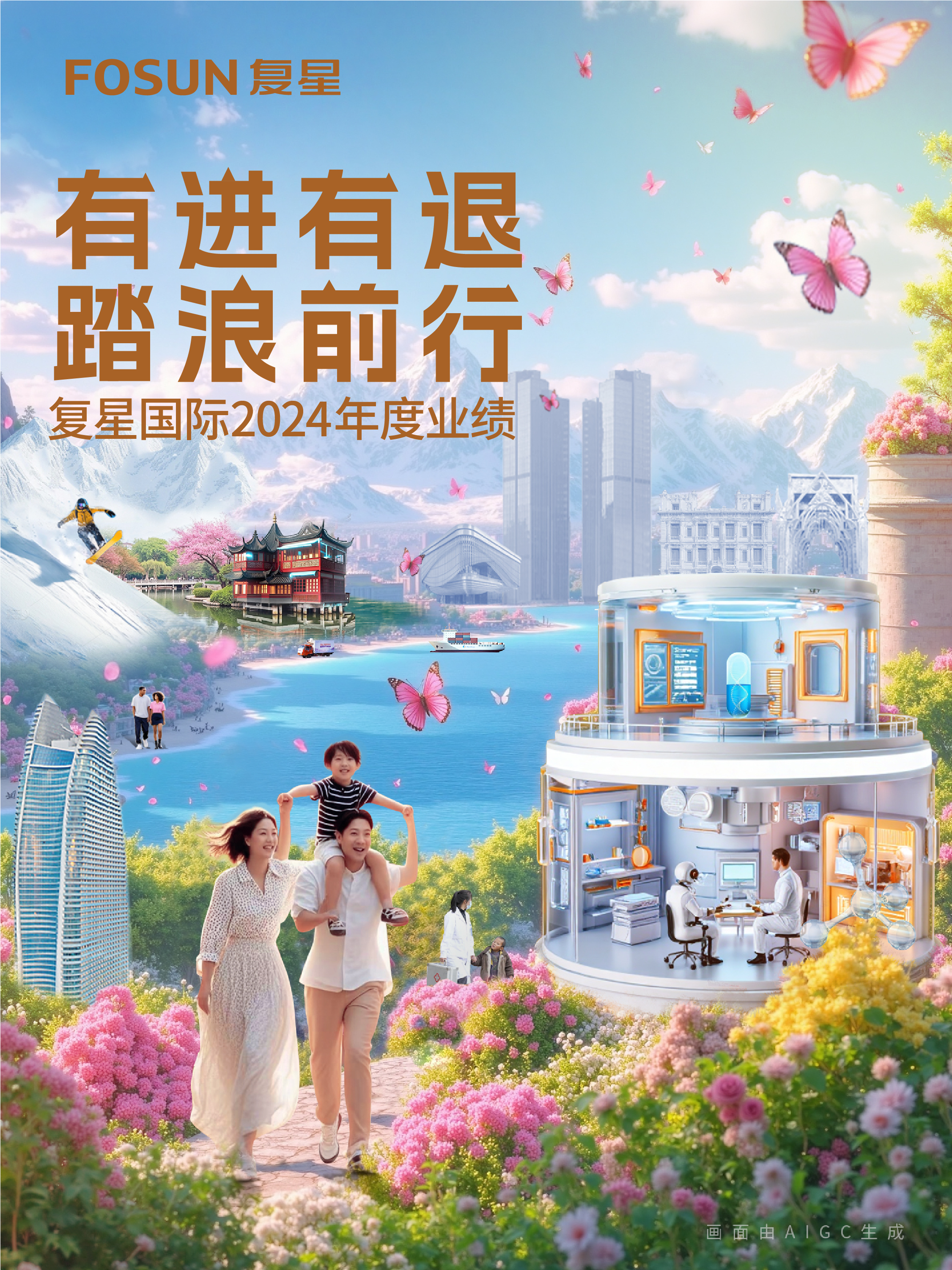 復星國際發(fā)布2024年業(yè)績：總收入人民幣1921.4億元，產(chǎn)業(yè)運營利潤人民幣49億元，整體經(jīng)營面穩(wěn)健